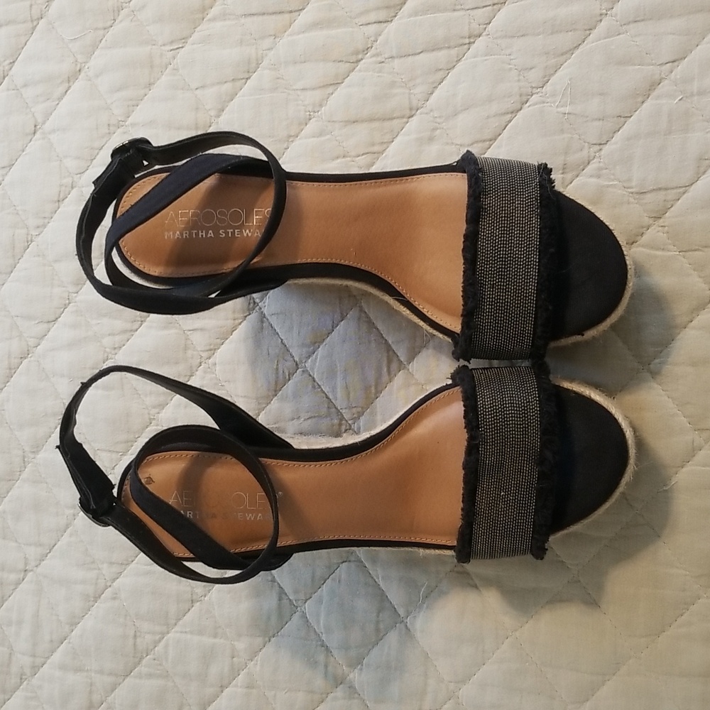 Aerosoles Martha Stewart Espadrille Wedge Sandals